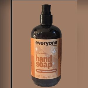 EVERYONE Limited Edition Hand Soap Sweet Cinnamon & Vanilla 12.75oz New